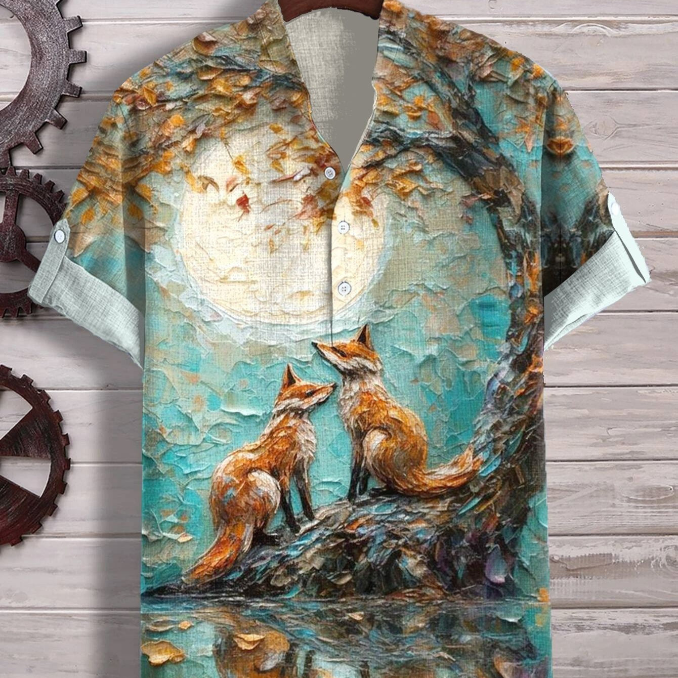 T-shirt à manches courtes style animal numérique 3D
