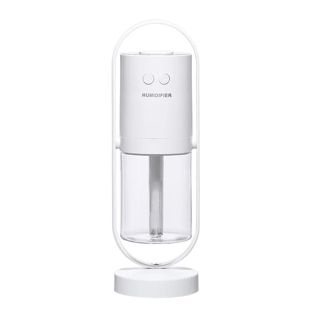 Humidificador de aire USB Magic Shadow para el hogar con luces nocturnas de proyección, generador de niebla ultrasónico para coche, minipurificador de aire para oficina