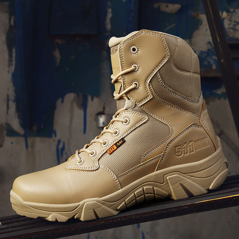Botas militares ligeras para exteriores para hombre