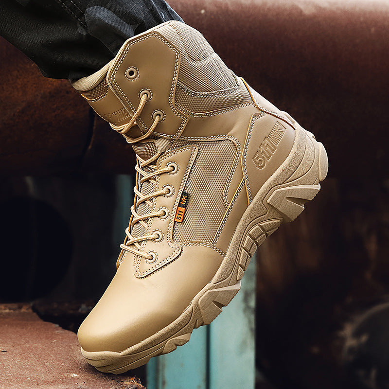 Botas militares ligeras para exteriores para hombre