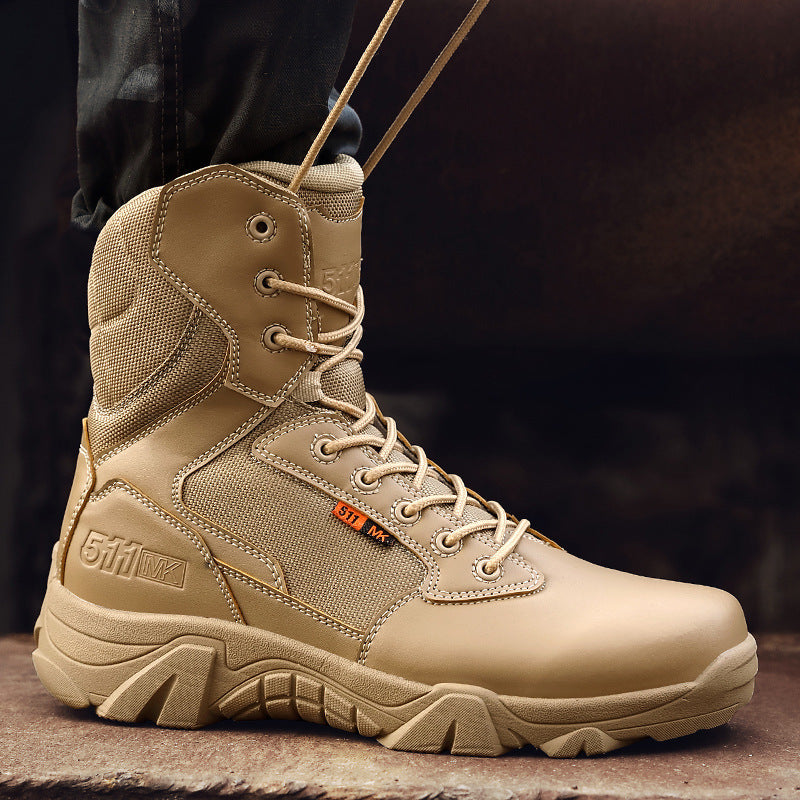 Botas militares ligeras para exteriores para hombre