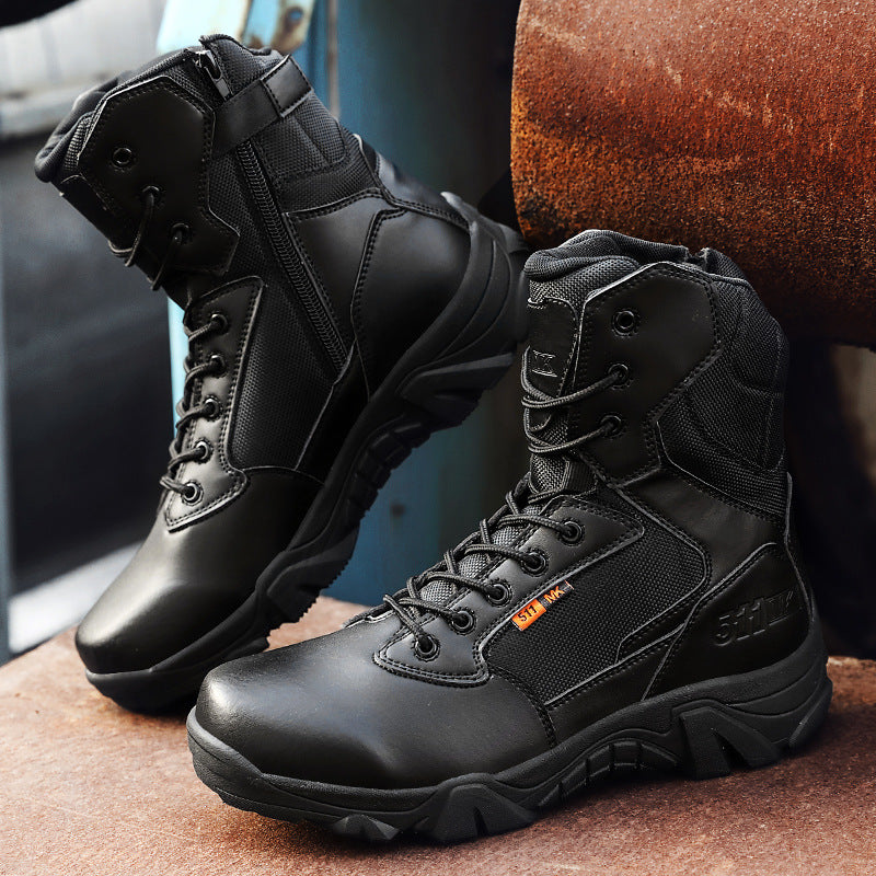 Botas militares ligeras para exteriores para hombre