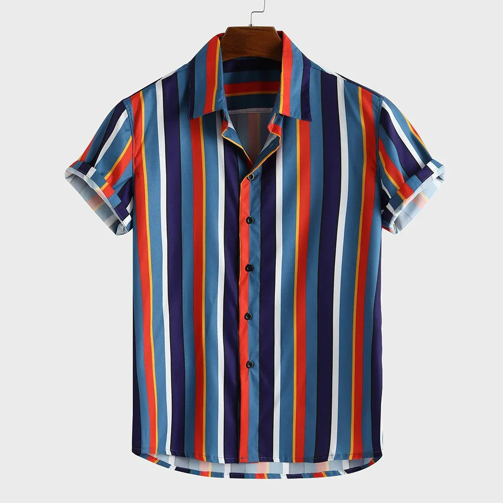 Chemise homme Beach Rainbow Shirt