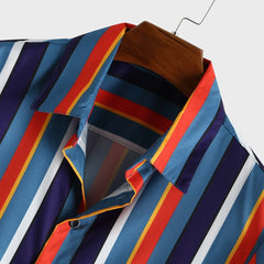 Chemise homme Beach Rainbow Shirt