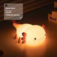 Hexagonal Dinosaur Silicone USB Charging Night Light