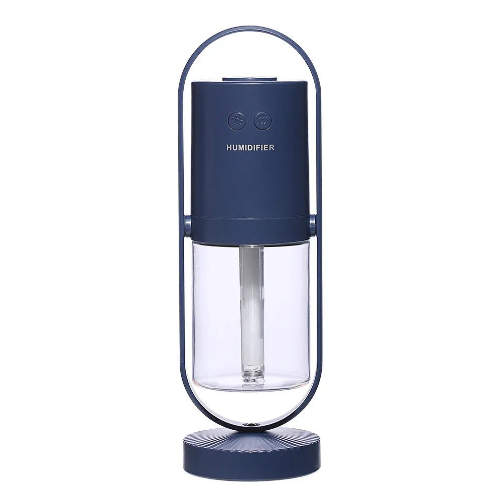 Humidificador de aire USB Magic Shadow para el hogar con luces nocturnas de proyección, generador de niebla ultrasónico para coche, minipurificador de aire para oficina