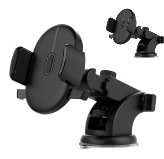 Soporte para teléfono de coche con ventosa telescópica de varilla larga para salpicadero de coche