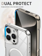 Electroplating Mirror Magnetic Acrylic Phone Case
