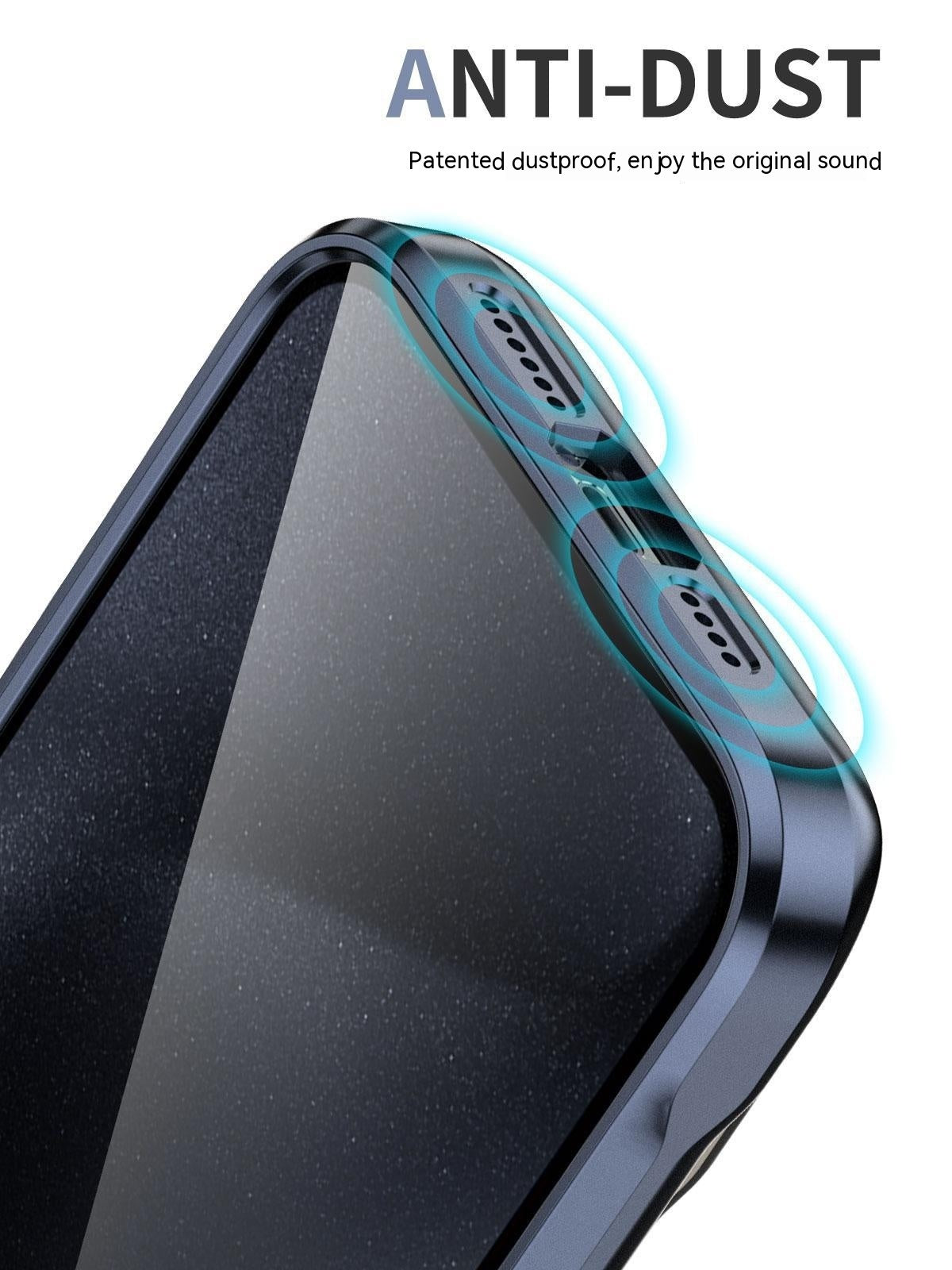 Electroplating Mirror Magnetic Acrylic Phone Case