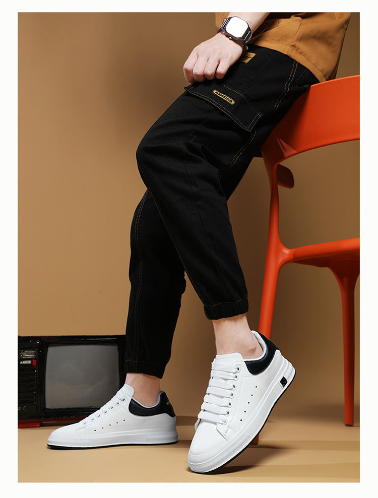 Zapatillas deportivas para hombre con aumento de altura de 6 cm