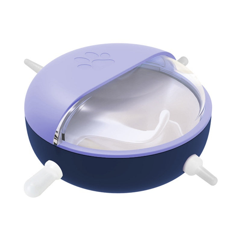 Distributeur de lait pour chaton, abreuvoir pour chien et chat, biberon pour chiot, 4 tétines, bol à lait à bulles pour l'allaitement de plusieurs chatons