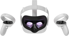 Meta Quest 2 VR Headset Bundle - 128GB SSD, Touch Controllers, 3D Audio, Link Cable & More!