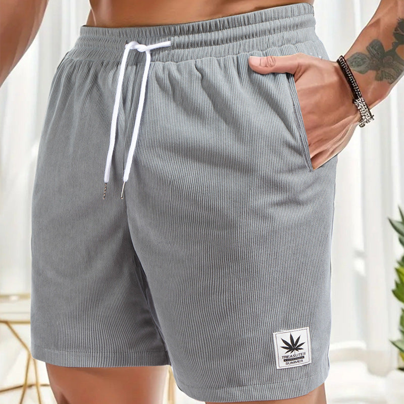 Short de sport d'été à cordon de serrage pour homme, taille européenne