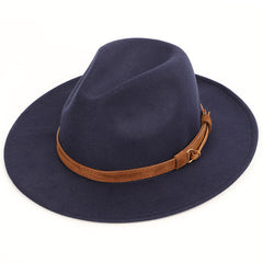 Men's Big-brimmed Felt Top Hat Photo Props Decoration Soft Display