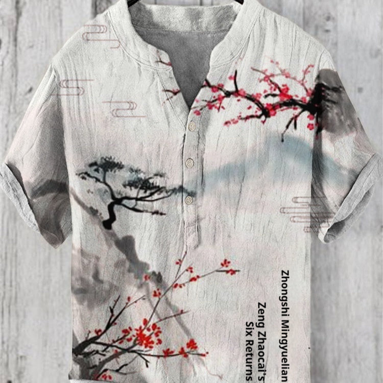 T-shirt à manches courtes style animal numérique 3D