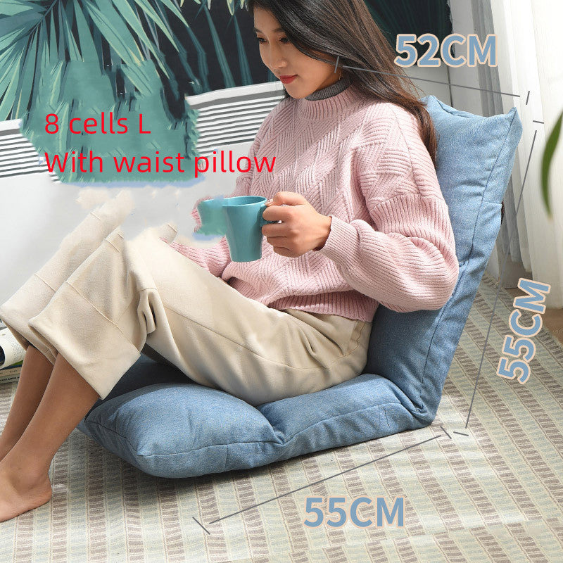 Balcon avec canapé paresseux équipé d'un tatami moderne