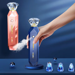 Aspirateur de points noirs 2 en 1, nettoyeur de pores, anti-acné, brumisateur facial, hydratant pour la peau, nez, visage, nettoyage en profondeur, soins de la peau