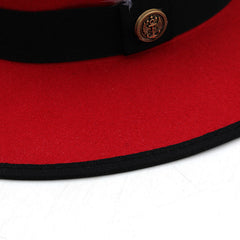 New Great Eaves Feather Ribbon British Retro Hat