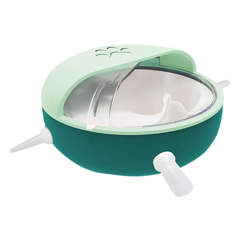 Distributeur de lait pour chaton, abreuvoir pour chien et chat, biberon pour chiot, 4 tétines, bol à lait à bulles pour l'allaitement de plusieurs chatons