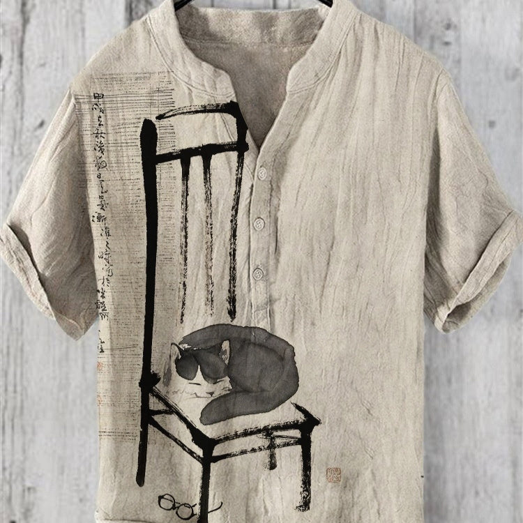 T-shirt à manches courtes style animal numérique 3D