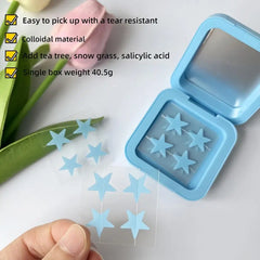 32patch Acne Pimple Patches Hydrocolloid Invisible Healing Absorbing Spot Sticker For Inflamed Acne Improve Whiteheads Skin Care