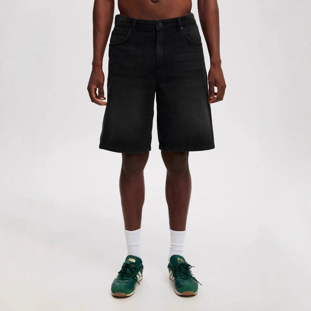 Pantalones vaqueros holgados a juego para hombre