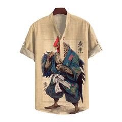 T-shirt à manches courtes style animal numérique 3D