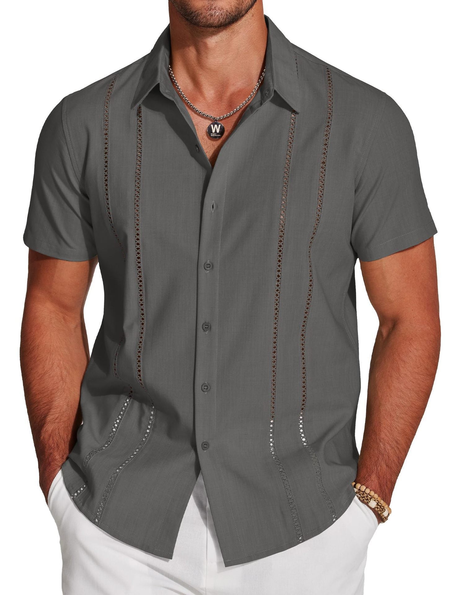 Chemise hawaïenne à manches courtes pour homme, impression numérique 3D, motif vacances
