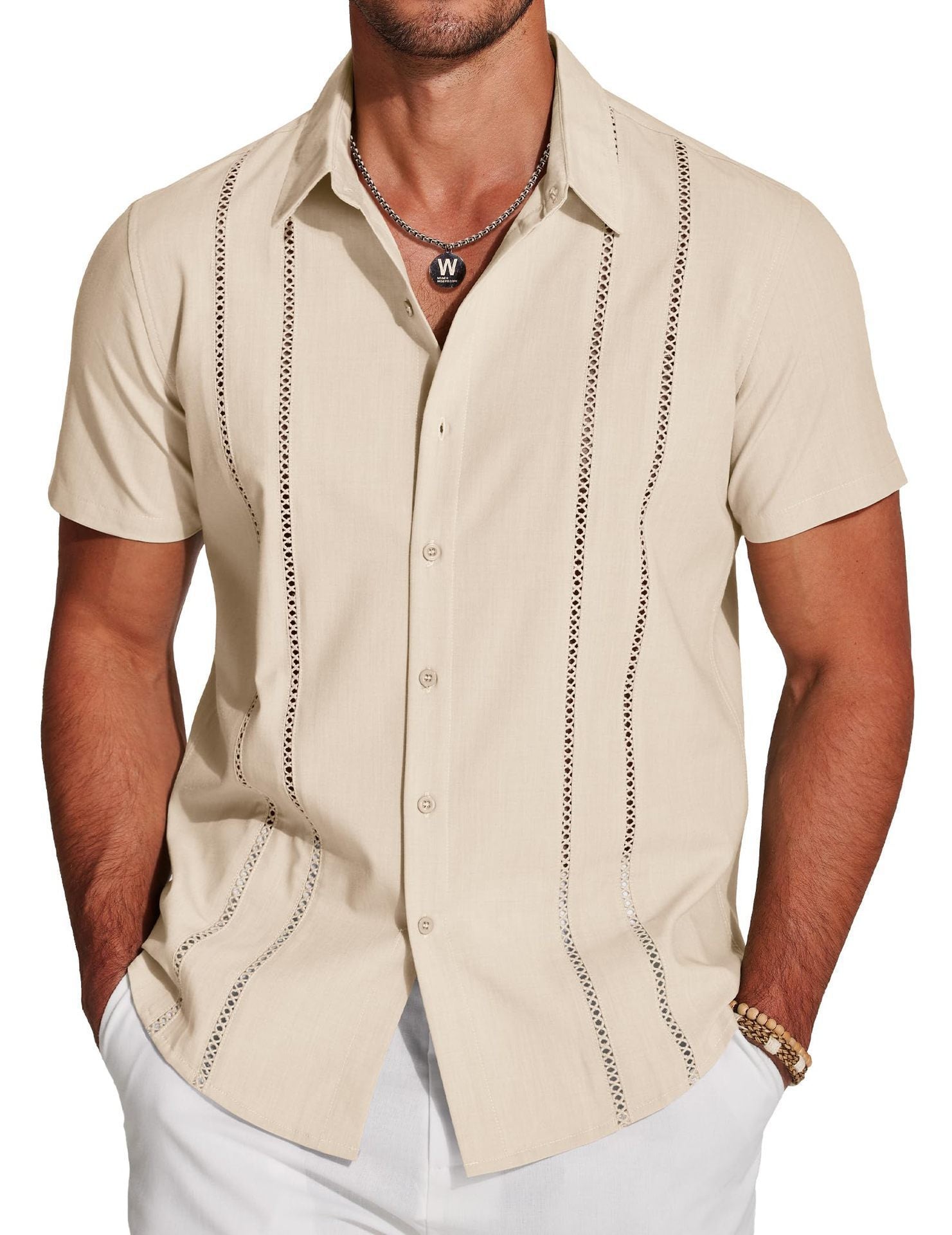 Chemise hawaïenne à manches courtes pour homme, impression numérique 3D, motif vacances