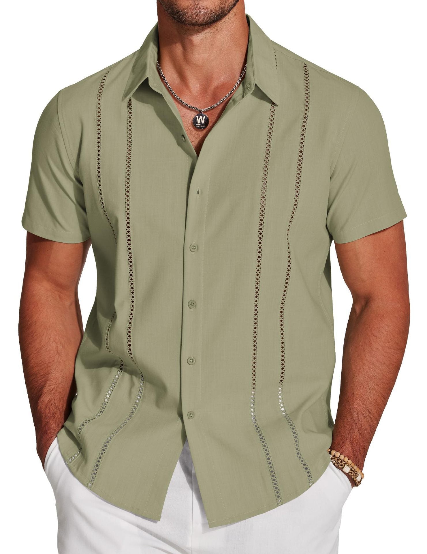 Chemise hawaïenne à manches courtes pour homme, impression numérique 3D, motif vacances