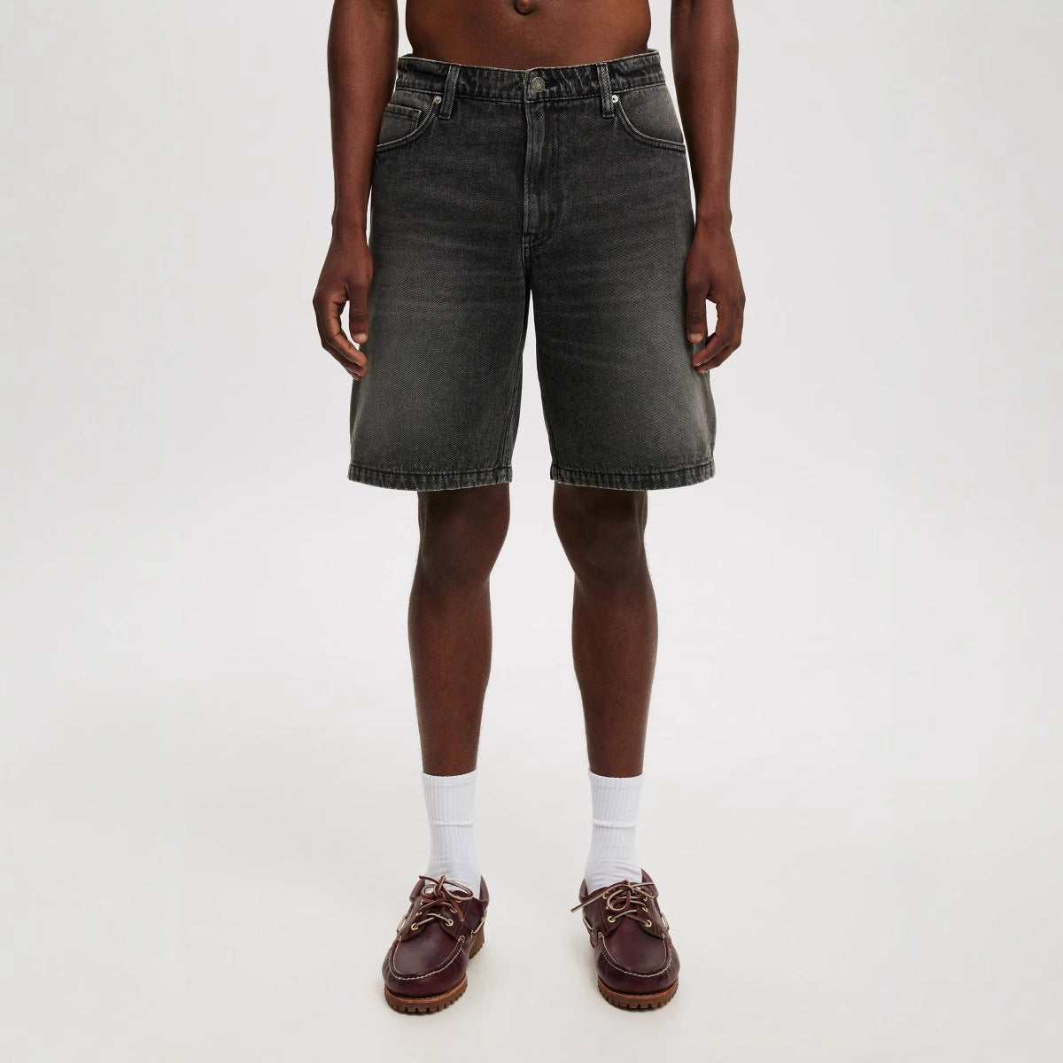 Pantalones vaqueros holgados a juego para hombre