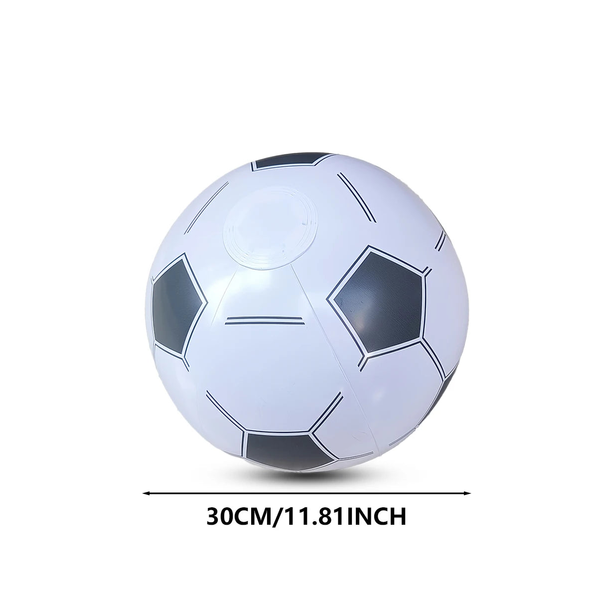 Thickened PVC inflatable football, inflatable beach ball, inflatable basketball. Water pool party toys