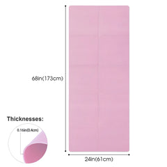 Tapis de yoga antidérapant en EVA de 4 mm d'épaisseur pour exercices, yoga, Pilates, gymnastique, équipement de fitness