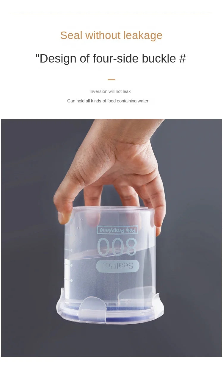 Tanque sellado de plástico de gran capacidad, cajón para verduras, cocina, organizador de almacenamiento de granos con báscula, caja sellada, frasco transparente, contenedor de especias