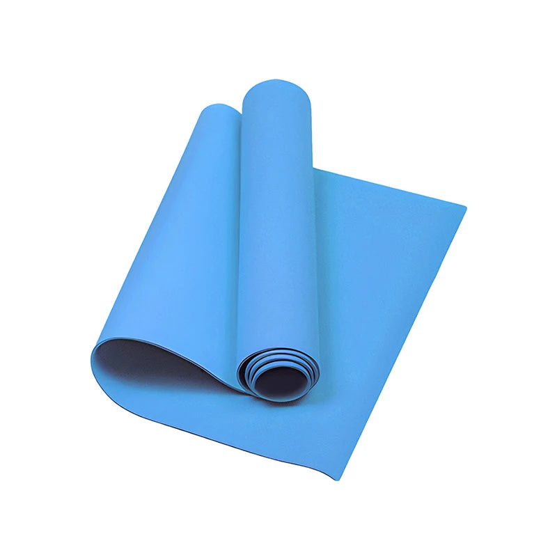 Tapis de yoga antidérapant en EVA de 4 mm d'épaisseur pour exercices, yoga, Pilates, gymnastique, équipement de fitness