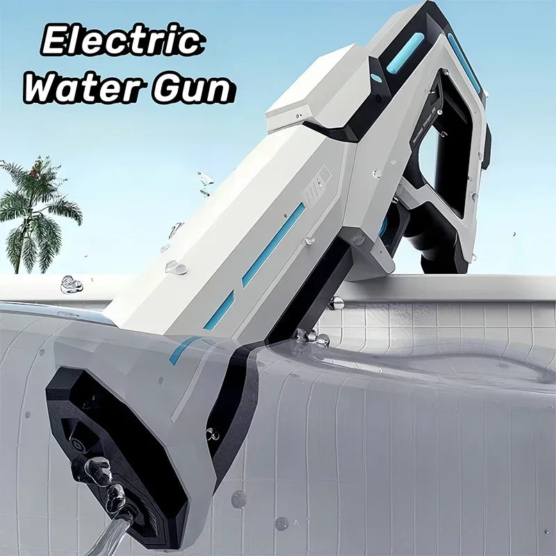 Pistolets à eau électriques pour adultes, puissants, à aspiration automatique, jouet de plage pour l'été et l'extérieur, cadeau pour garçons et enfants