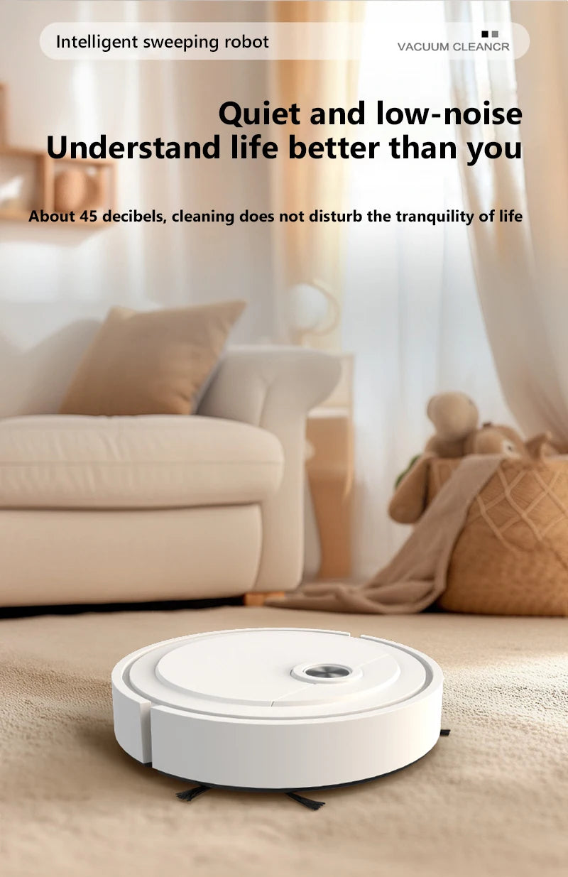 Xiaomi Smart Sweeping Robot 3-in-1 Smart Cleaner Household Rechargeable Fully Automatic Vacuum Cleaner 6000Pa Suction Pet Hair