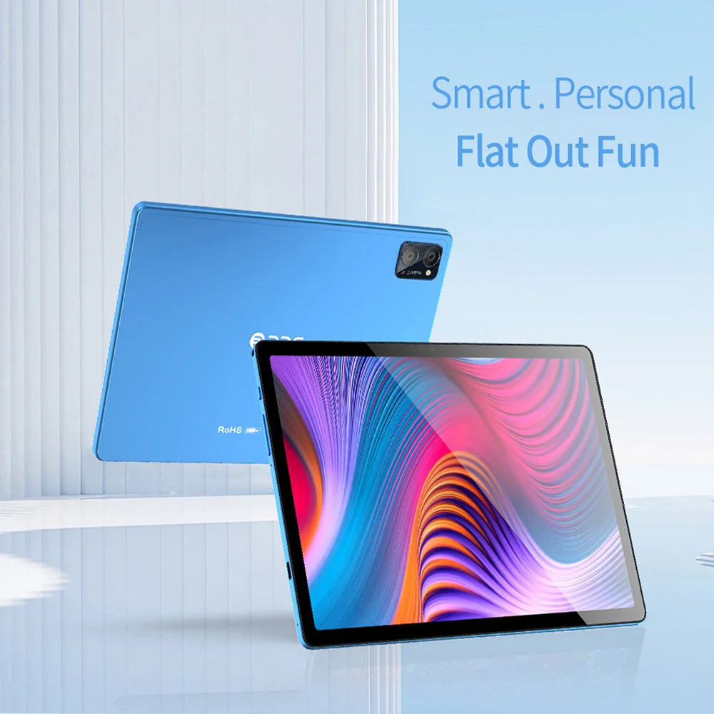 New 4G Pad Y7-BDF 10.1 Inch Android Tablets Octa Core 8GB RAM 256GB ROM 4G LTE 5G WiFi Tablet Pc Double SIM Card HD Display