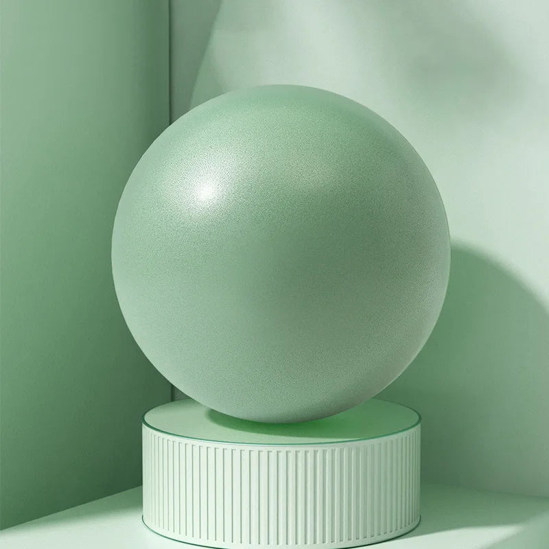 Ballon de fitness pour femmes, épais, anti-explosion, diamètre 25 cm, mini ballon d'entraînement pour Pilates, sculptant les jambes et les hanches