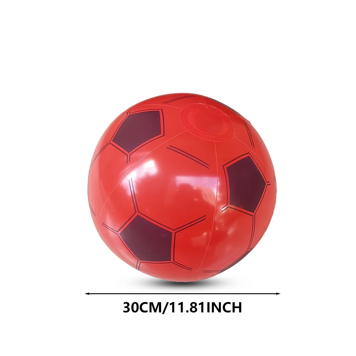 Thickened PVC inflatable football, inflatable beach ball, inflatable basketball. Water pool party toys