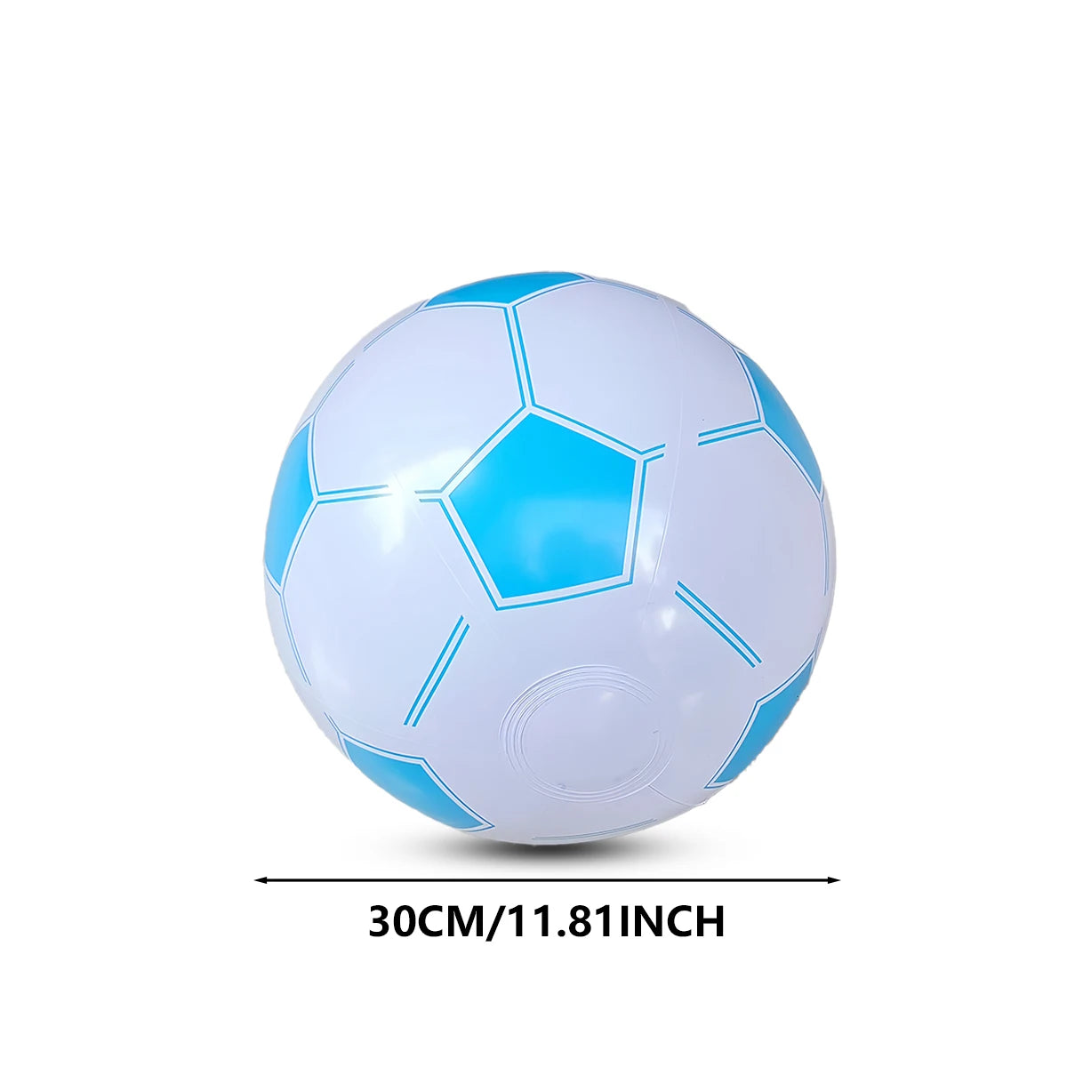Thickened PVC inflatable football, inflatable beach ball, inflatable basketball. Water pool party toys