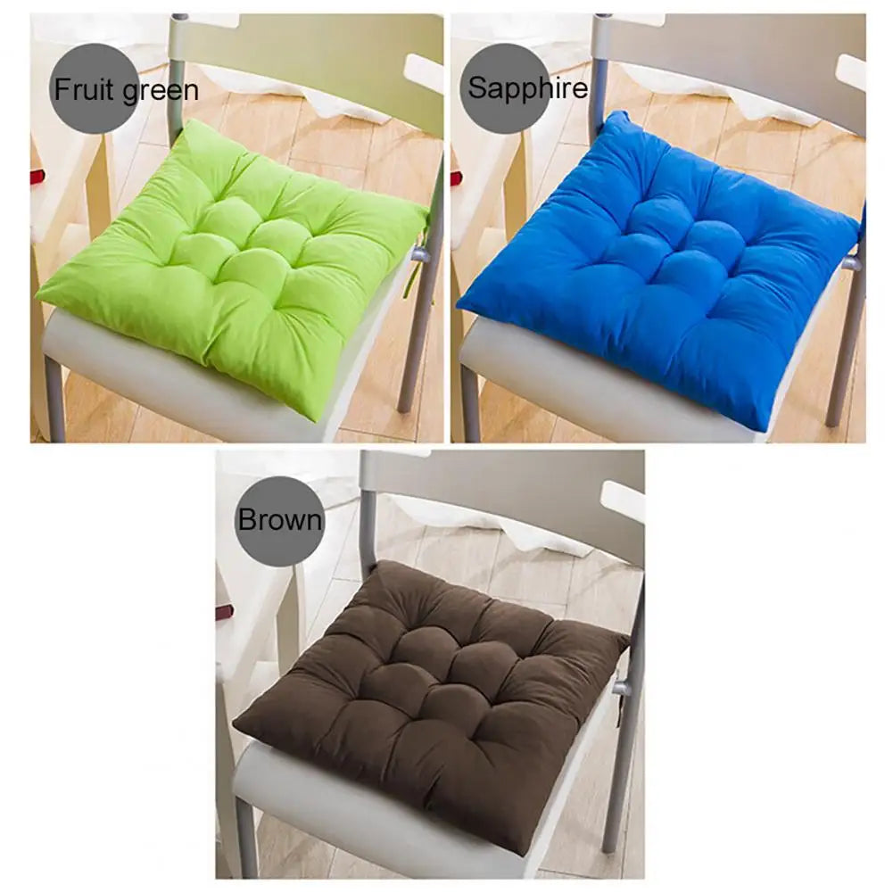 40cm Seat Cushion Seat Pad Pillow Fixed Rope Breathable Non-Slip Chair Cushion Nap Pillows Home Office Sofa Cushion Throw Pillow