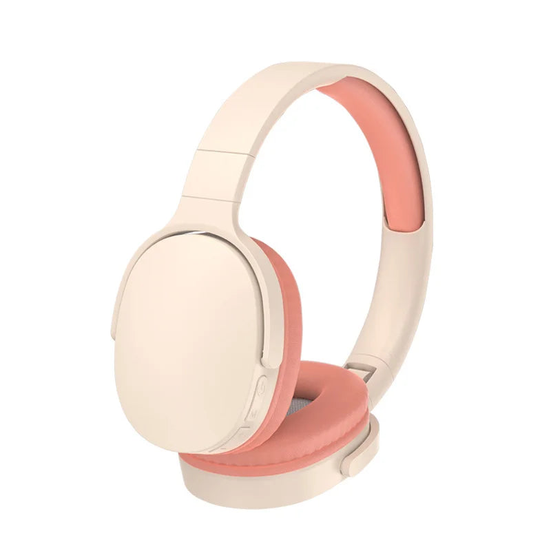P2961 Bluetooth Headphone Over Ear Stereo HIFI Headset True Wireless Sports With Earphone TF/AUX Music Player with MIC for Gift