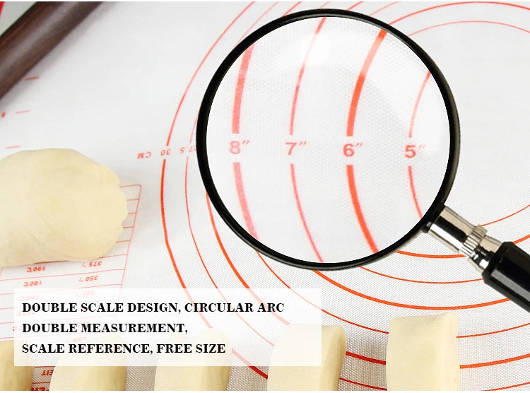 BUYYES 1PCS Tapis de cuisson en silicone Tapis de pétrissage Tapis de pâte Pizza Gâteau Pâte Maker Cuisine Cuisson Grill Antiadhésif Gadgets Ustensiles de cuisson