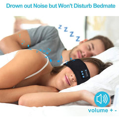 Écouteurs Bluetooth Fone, bandeau de sport, casque sans fil élastique, masque pour les yeux, casque Bluetooth sans fil, bandeau