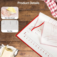 BUYYES 1PCS Tapis de cuisson en silicone Tapis de pétrissage Tapis de pâte Pizza Gâteau Pâte Maker Cuisine Cuisson Grill Antiadhésif Gadgets Ustensiles de cuisson