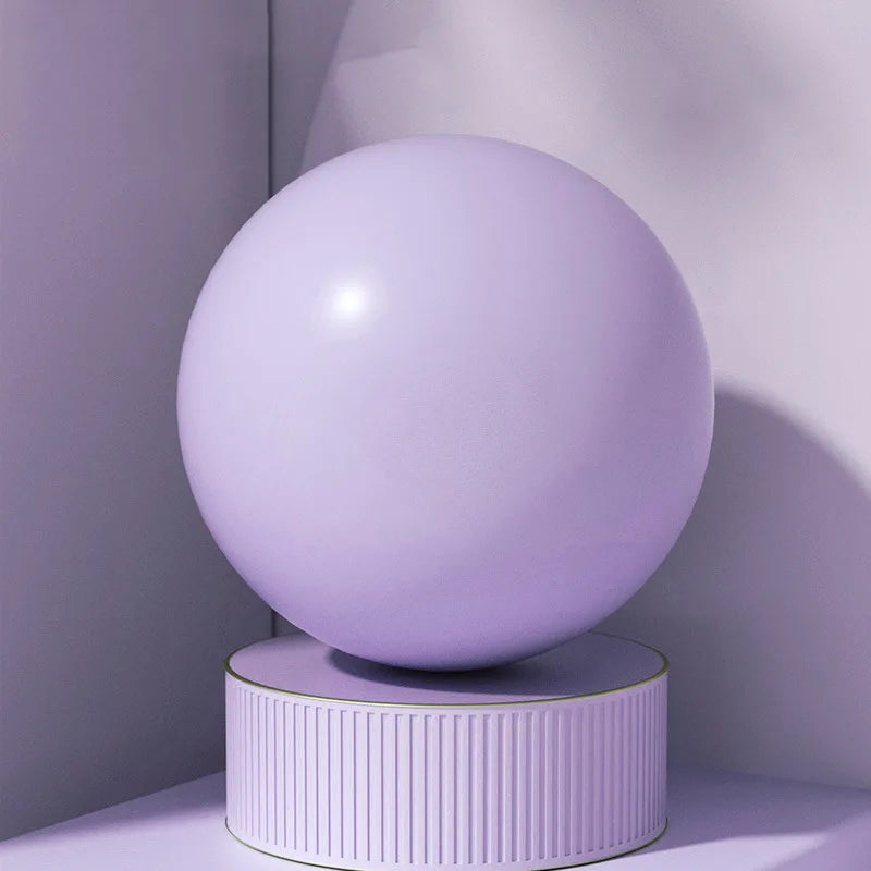 Ballon de fitness pour femmes, épais, anti-explosion, diamètre 25 cm, mini ballon d'entraînement pour Pilates, sculptant les jambes et les hanches