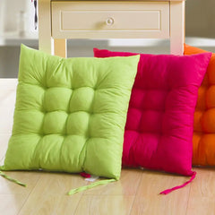 40cm Seat Cushion Seat Pad Pillow Fixed Rope Breathable Non-Slip Chair Cushion Nap Pillows Home Office Sofa Cushion Throw Pillow