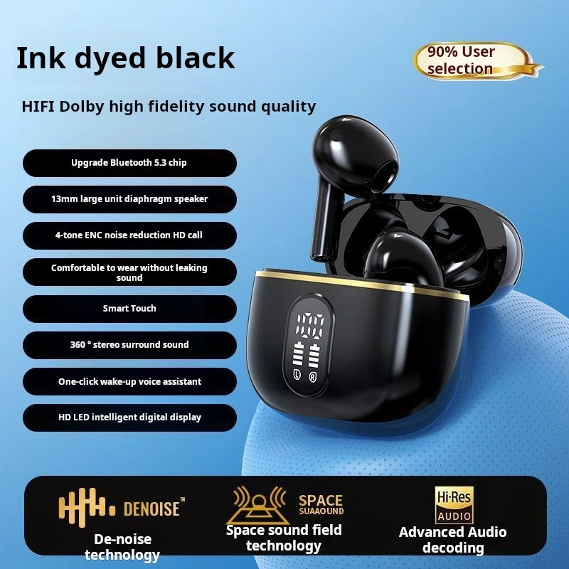 Auriculares inalámbricos Sony True con sonido estéreo HIFI, Bluetooth, pantalla táctil, para iPhone y Samsung. Cable para auriculares.
