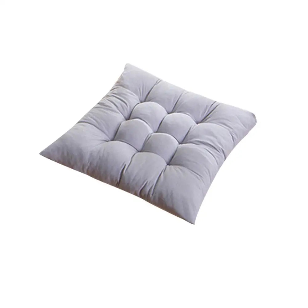 40cm Seat Cushion Seat Pad Pillow Fixed Rope Breathable Non-Slip Chair Cushion Nap Pillows Home Office Sofa Cushion Throw Pillow
